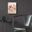 «Floral Reflections I» par Silvia Vassileva, art mural en verre acrylique-1841936605