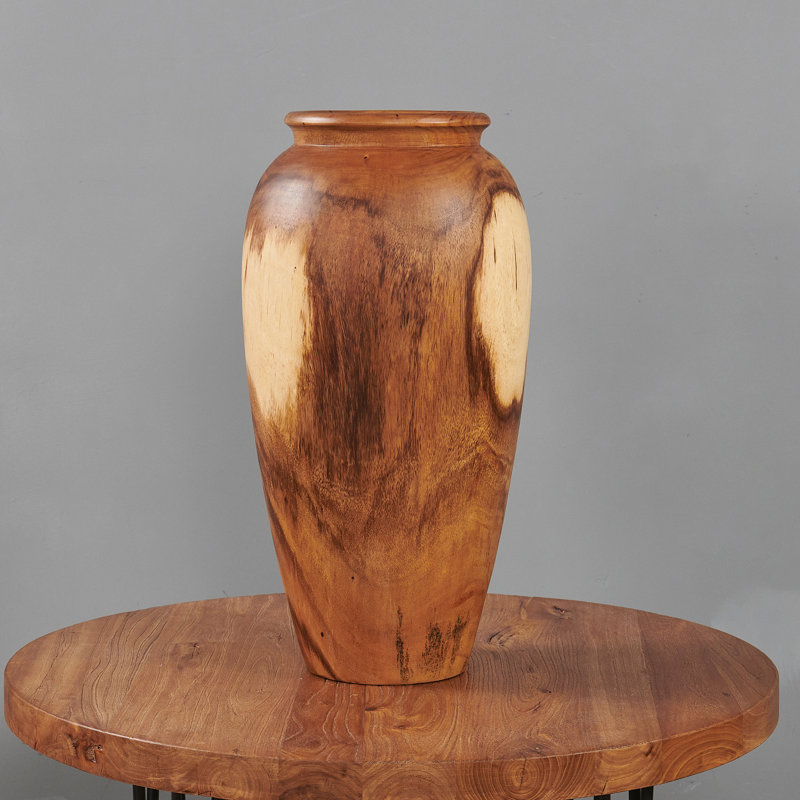 Brycelynn Acacia Floor Vase, 19.7" H x 7.1" W x 7.1" D