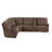 Karliyah Upholstered Reclining L-Shaped Sectional Symmetrical-102031215