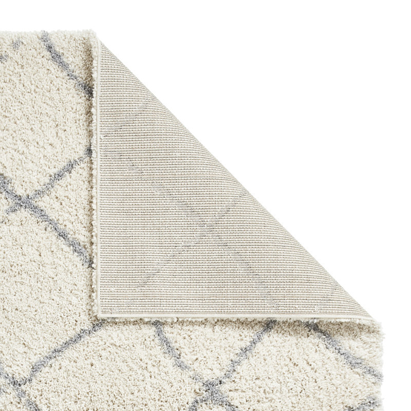 Hallee area rug Machine Woven Rectangle Cream, Rectangle 120cm x 170cm