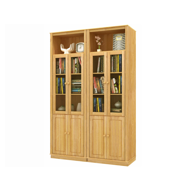 Anita Solid Wooden doors (Set of 2 doors), Brown