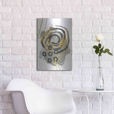 Brayden Studio «Gold Meets Neutrals VI» par Andrea Haase, mur en métal
