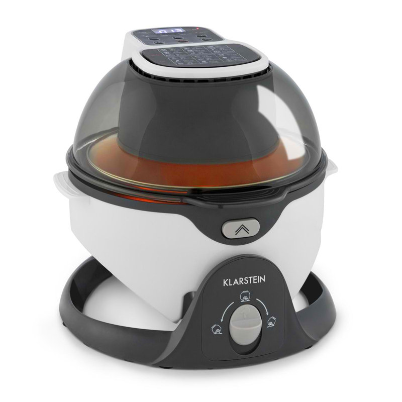 Klarstein VitAir 6L Air Fryer, White/Grey