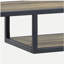 Table d'appoint avec 2 tablettes Country Oak