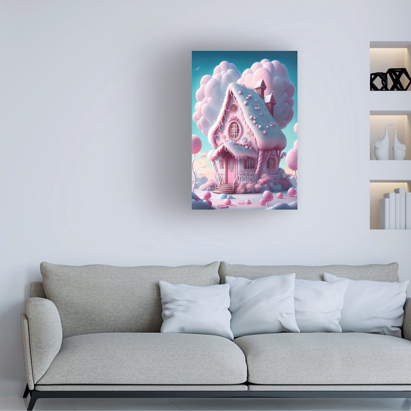 Art sur toile Sasha Magicville 6, H 19 po x l 12 po
