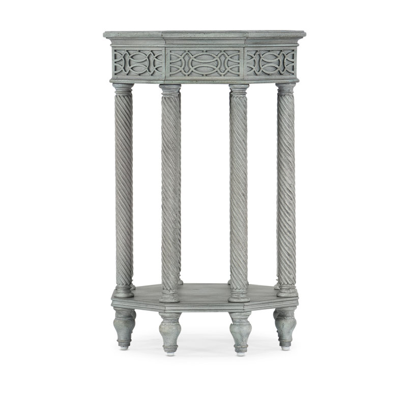 Charleston End Table, Waterscape Blue