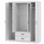 4 Door 2 Drawer Wardrobe With Mirror-111592121