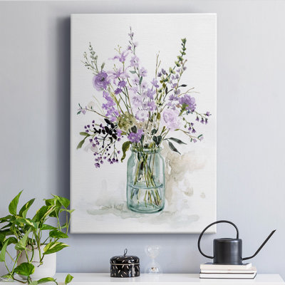Amaiia " Purple Passion II " Painting Print