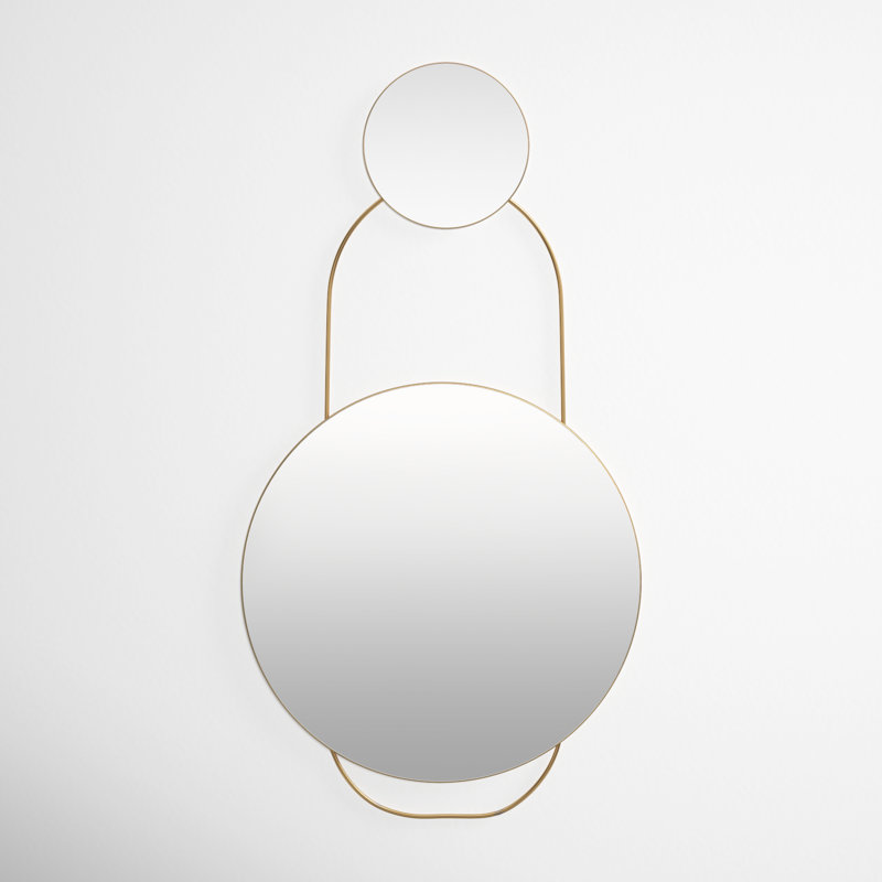 Jeromey Circle Wall Mirror
