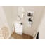 Meuble-lavabo autoportant de 23 po avec lavabo et support de rangement, portes à fermeture douce-126202332