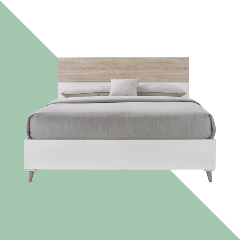 Canaday Solid Wood Bed, Double (4'6)
