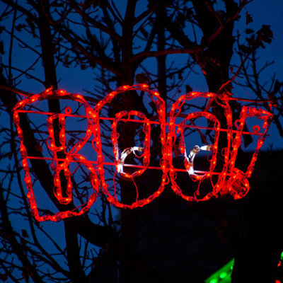 Halloween Boo LED Display (40")