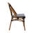 Indoor/Outdoor All-Weather Commercial Paris Chairs with Bamboo Print Frame-1138018876-1113142265