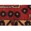 Tapis rouge Teimani 3 pi 7 po x 6 pi 8 po