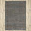 Tapis bleu / gris Zenel-105710223