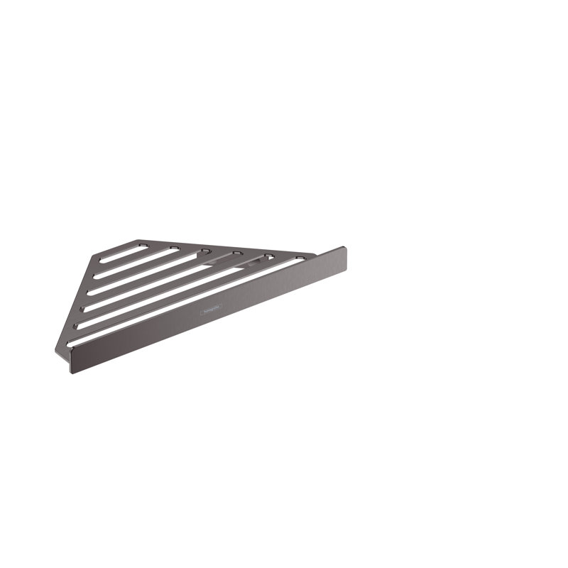 Panier d'angle Hansgrohe AddStoris, Chrome poli noir