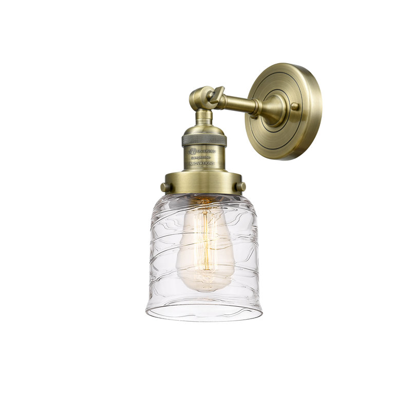 Applique murale 1 lumière Shauna Bell, H 10 po x l 5 po x P 7 po, Ampoule non incluse