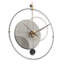 Horloges murales rondes grises-104793251
