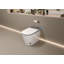 MEJE Simple and Elegant One Piece Smart Toilet, Heated Bidet with Dryer and Warm Water, Auto Flush, Auto Open and Close, with Remote Control, Night Light, White