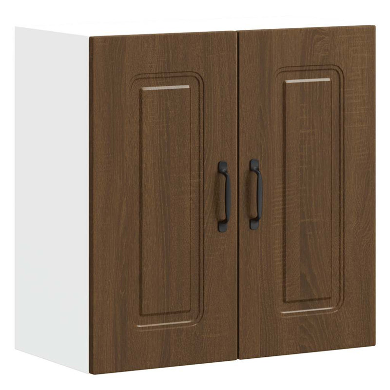 Armoire murale de cuisine vidaXL, H 23,6 po x l 23,6 po x P 12,2 po, Chêne brun