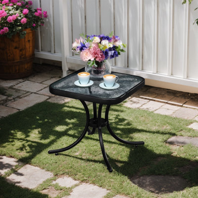 Table d'appoint 18 po, noir
