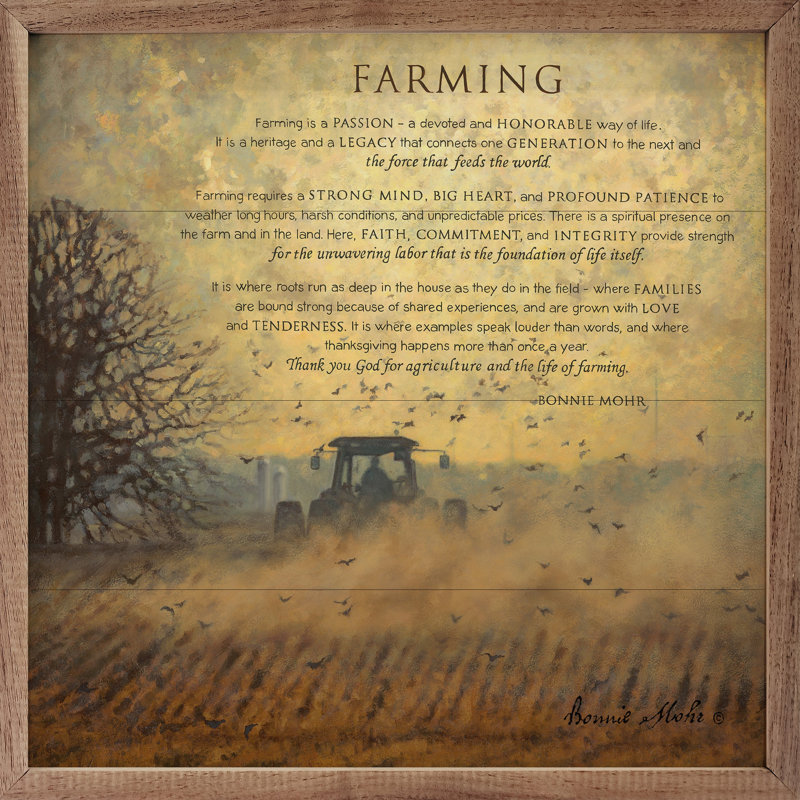 «Farming» par Bonnie Mohr