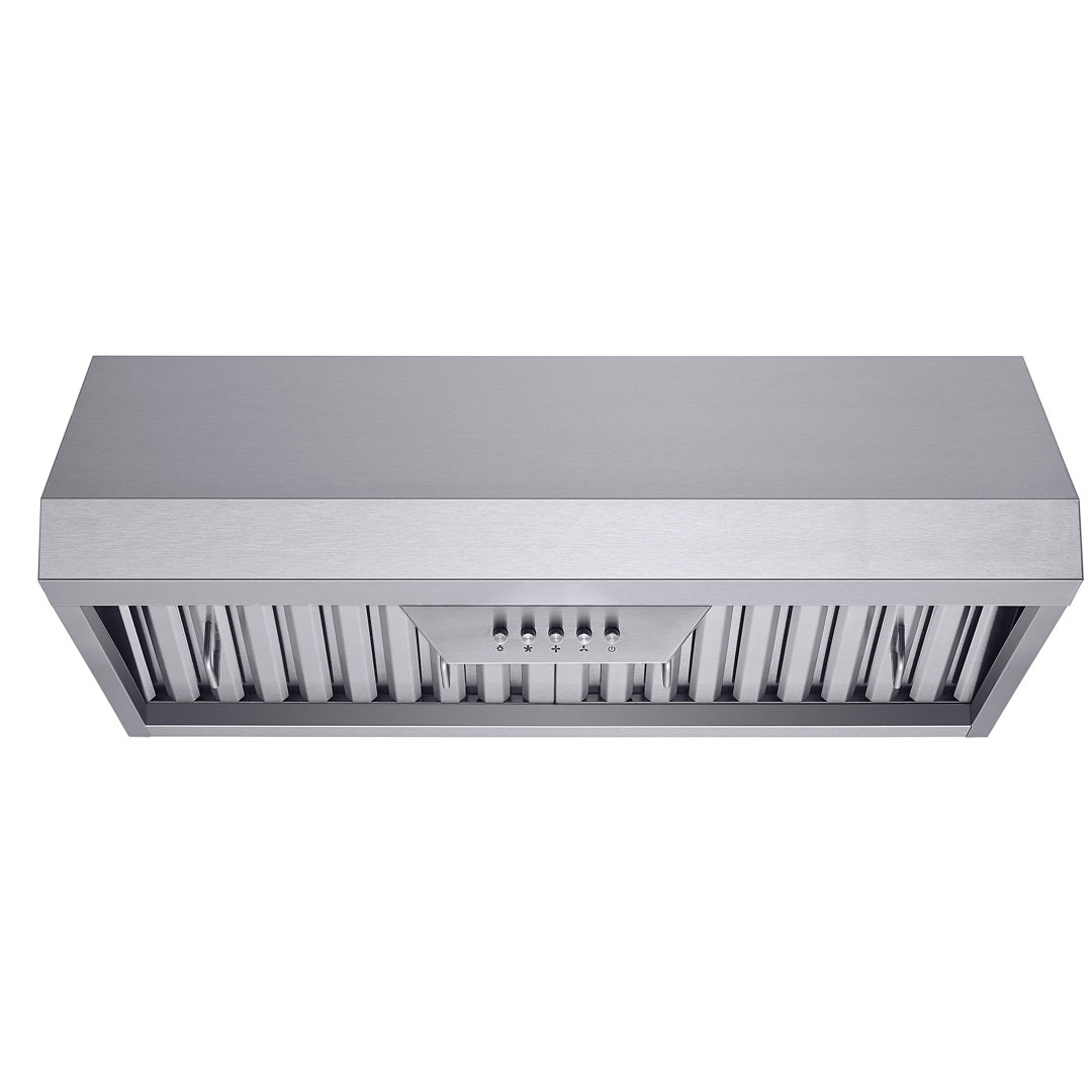 30" 330 CFM Ducted Under Cabinet Range Hood Winflo 