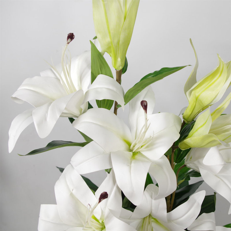 90cm Faux Tree in Pot Liner, Dark Pink