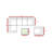 Clem Wicker Fully Assembled 5 - Person Seating Group with Sunbrella Cushions-1231136083-1313113451