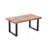 Coffee Table with Metal Legs