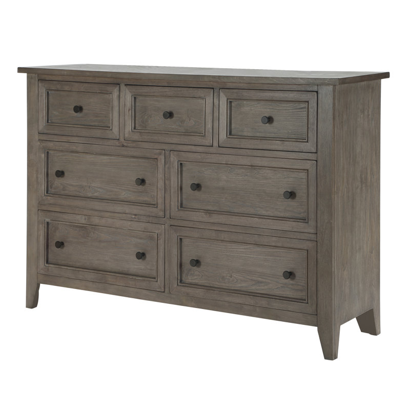 Aubrieanna 61'' W 7 - Drawer Dresser, Brown