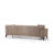 Stylish 3-Seat Sofa, Fawn Color, 84.6 x 34.3 x 33.9 Inches | Durable Beech Wood & Chipboard Frame, 100% Polyester Fabric | Soft Foam & Feather Cushions, Includes 2 Pillows | Perfect for Modern Living Rooms & Scandinavian Decor-1177281487-1172703403