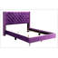 Grand lit Tranquil Mauve avec rangement