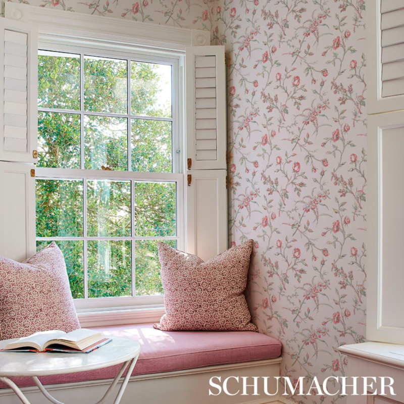 Beluze Wallpaper, Blush