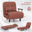 Fauteuil futon large de 26,5 po Damyla-86783558
