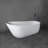 59" x 30" Freestanding Soaking Solid Surface Bathtub-90660014