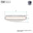 Menezes 15W LED Ceiling Flush Mount Light, Dimmable Light Fixtures