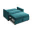Matt 2 Seater Velvet Sofa Bed-67369212