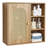 Bathroom Wall Cabinet Over Toilet Storage Medicine Cabinet Door & Shelves