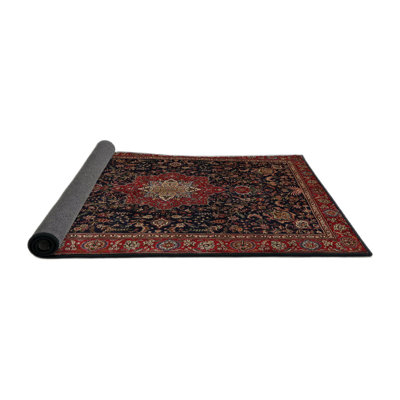 Tapis décoratif noir Ryann oriental
