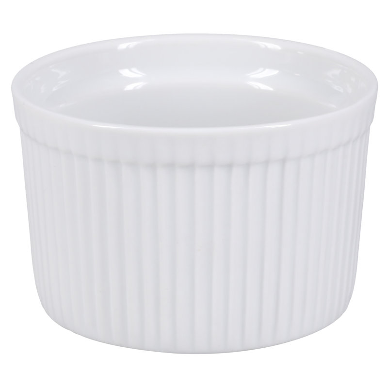 BIA Cordon Bleu Classic Tall 10-Ounce Porcelain Souffle Dishes