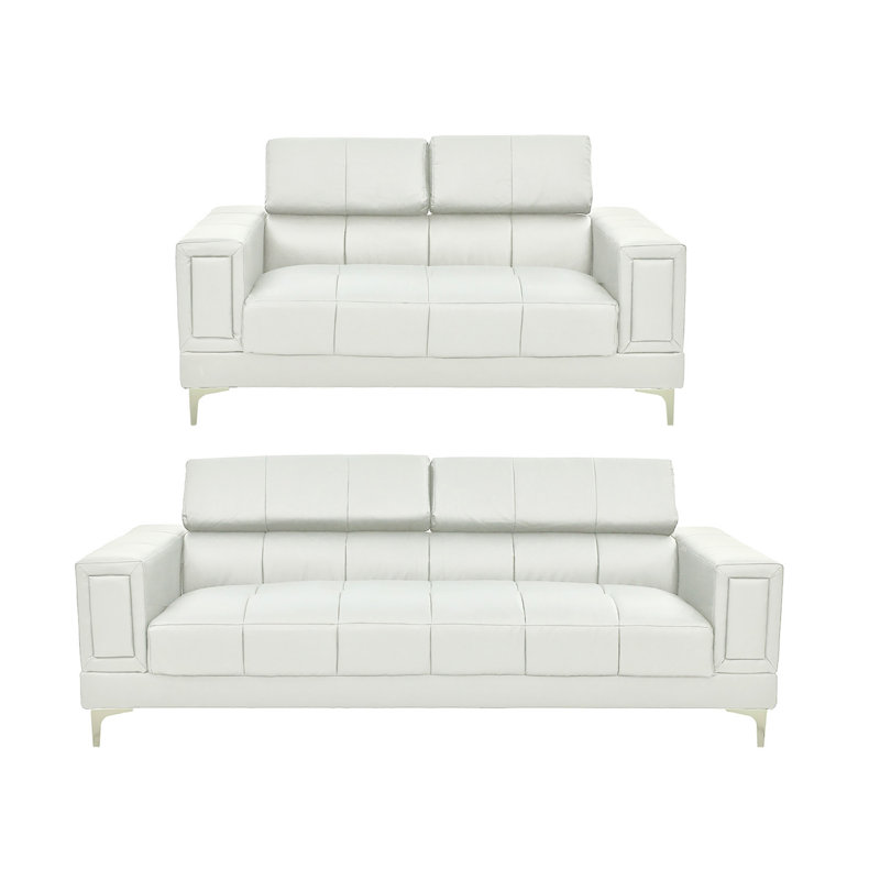Canapé modulaire en similicuir