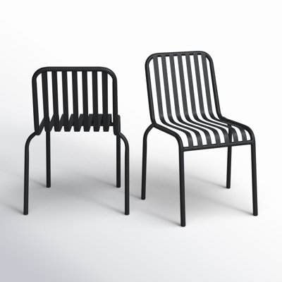 Abra Stackable Patio Side Chair