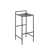 Svelte 30" Coastal Contemporary Iron Saddle-Seat Low-Back Bar Stool with Foot Rest