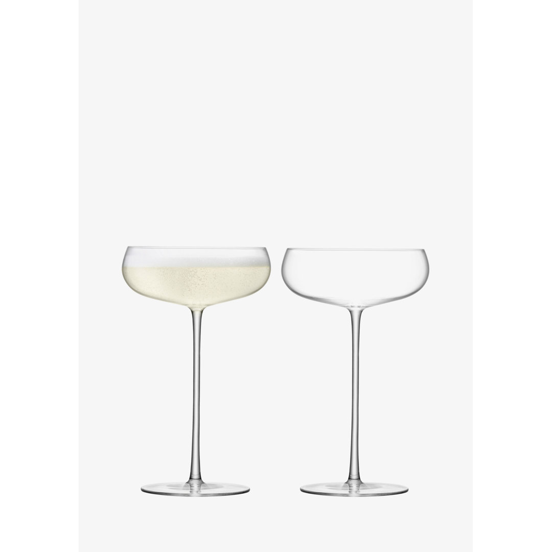 Culture 11oz. Handmade Coupe Set (Set of 2) LSA International