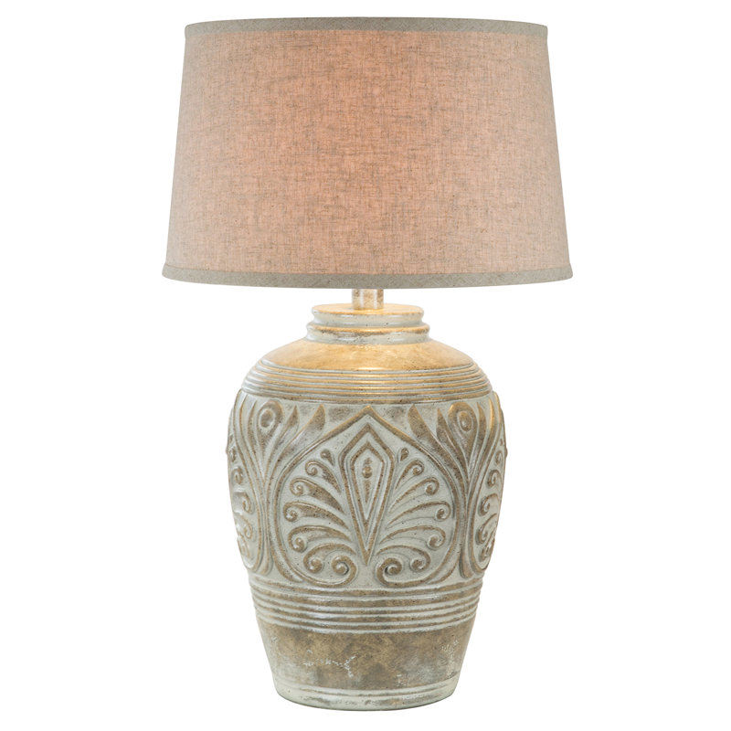 Lampe de table 27 po world menagerie Margeaux, Albâtre