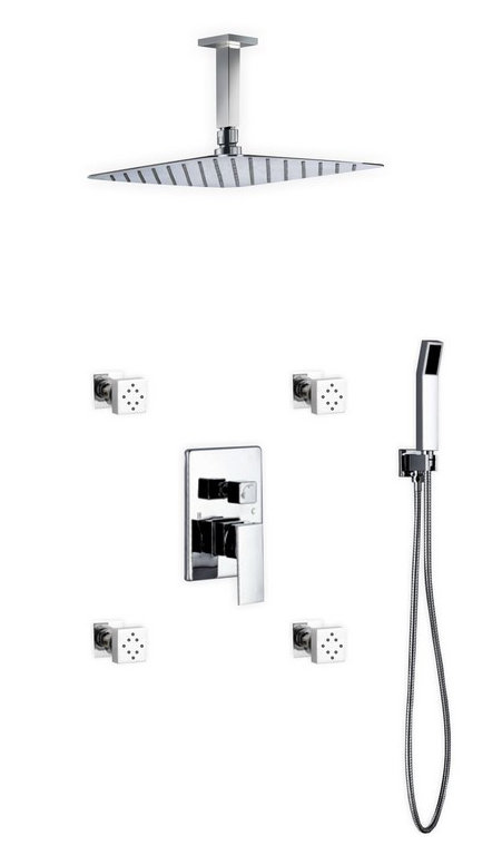 Cahoon Complete Shower System with Rough in-Valve