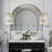 3 - Light Steel Dimmable Chandelier-605957265