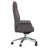 Adelmar Executive Conference Office Chair – Leather Swivel Task Seating with Lumbar Support and Aluminum Frame for Home Office, Study-660000220