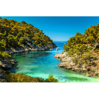 Calanques De Port par Janoka82 - Photographie sur toile tendue